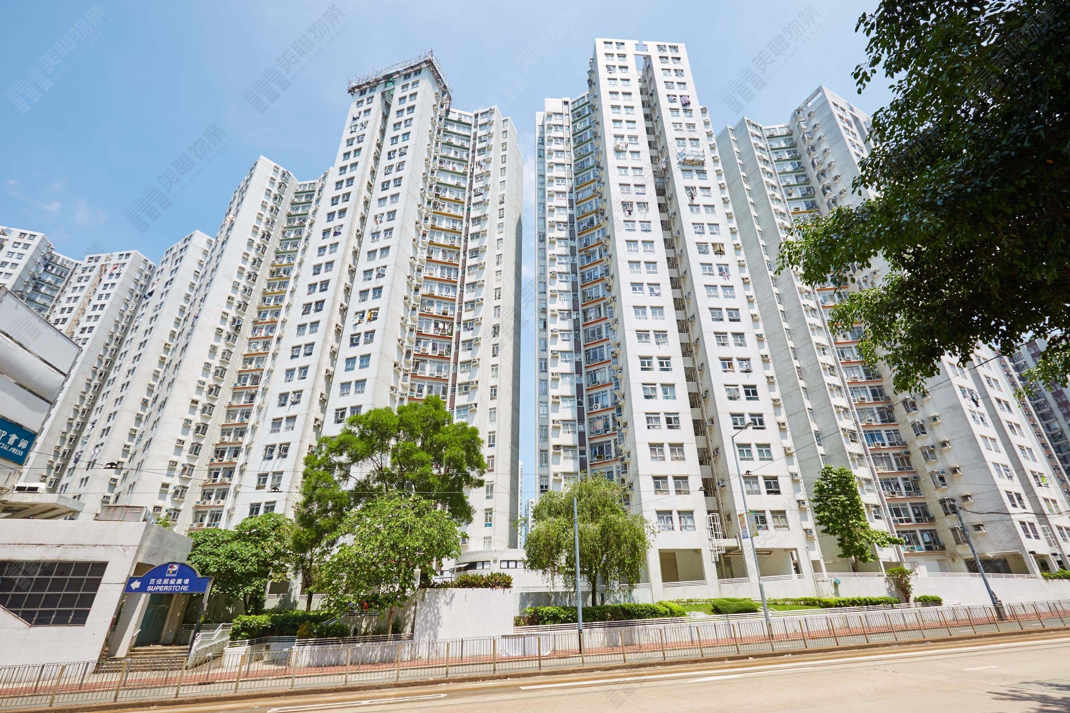 香港鰂魚涌康盛街9-11號康怡花園F座28字樓2807室 (複式單位) 屋苑參考相片